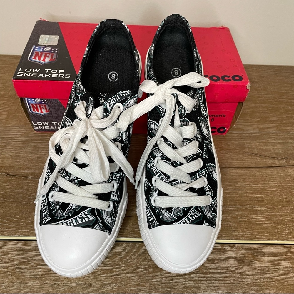 NFL OFFICIAL Philadelphia Eagles Sneakers by fOCO